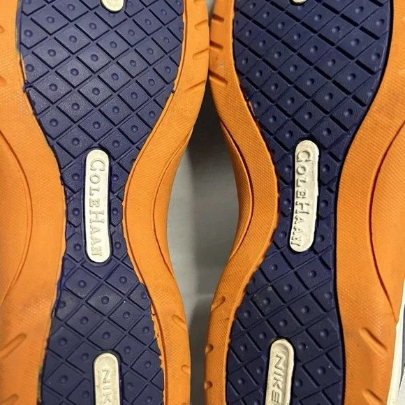 Cole Haan Nike Air Walking Mules Slip On Navy Blue Gray Sneakers Women’s Size 7 - Picture 15 of 15